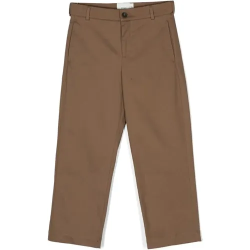 Braune Hose für Jungen Aw23 Fendi - Fendi - Modalova