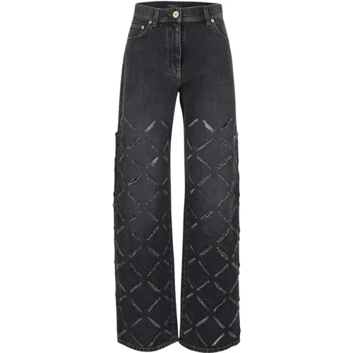 Loose-fitting jeans , female, Sizes: W28 - Versace - Modalova