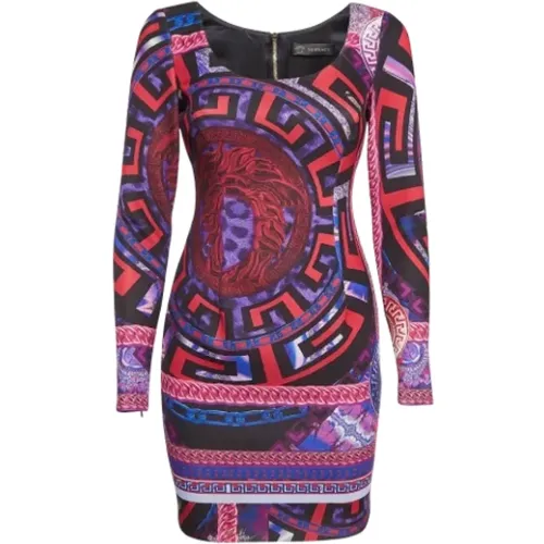 Pre-owned Fabric dresses , female, Sizes: S - Versace Pre-owned - Modalova
