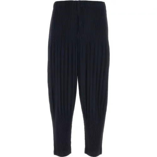 Midnight Polyester Pants , male, Sizes: M - Issey Miyake - Modalova