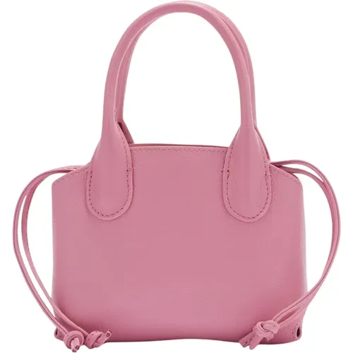 Strukturierte Handtasche - New Martina,Steife Ledertasche - New Martina - Silvian Heach - Modalova