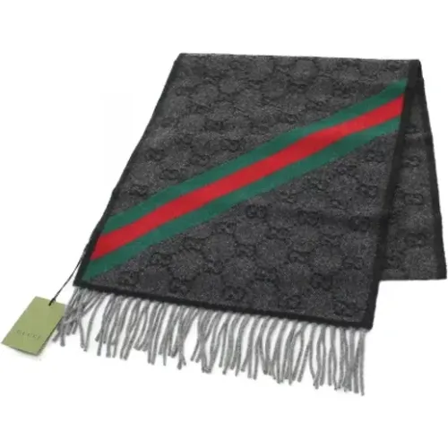 Pre-owned Wool scarves , female, Sizes: ONE SIZE - Gucci Vintage - Modalova