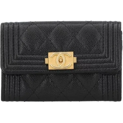 Pre-owned Leather wallets , female, Sizes: ONE SIZE - Chanel Vintage - Modalova