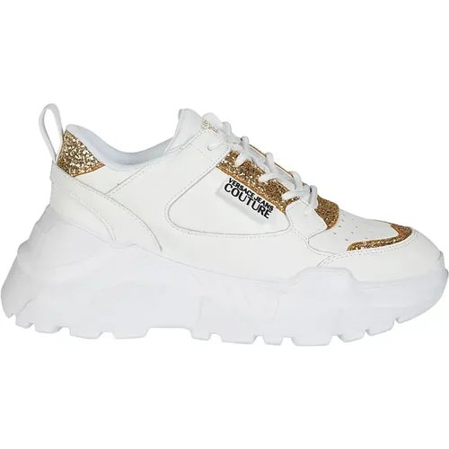 Casual Sneakers für den Alltag , Damen, Größe: 36 EU - Versace Jeans Couture - Modalova