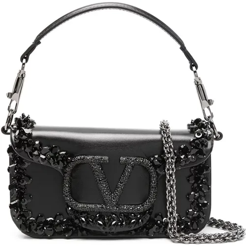 Stylish Shoulder Bag with Unique Design , female, Sizes: ONE SIZE - Valentino Garavani - Modalova