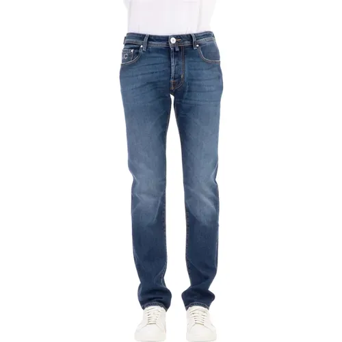 Comfortable and Elastic Denim Jeans , male, Sizes: W31 - Jacob Cohën - Modalova
