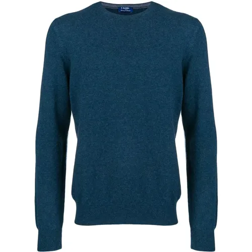 Blaue Pullover für Männer , Herren, Größe: 3XL - Barba - Modalova