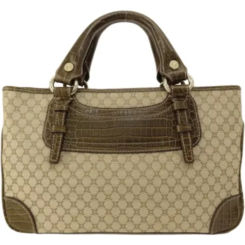 Pre-owned Canvas celine-bags , female, Sizes: ONE SIZE - Celine Vintage - Modalova