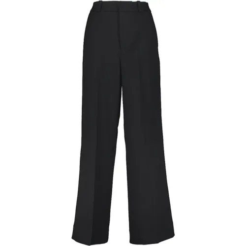 Ghoul Pantalon in Grau und Schwarz - Elisabetta Franchi - Modalova