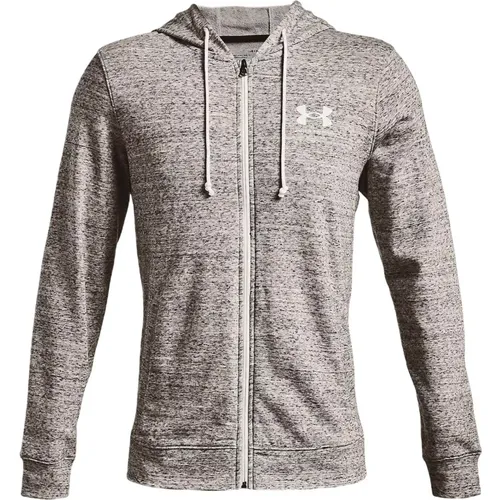 Rival Terry LC FZ Jacke , Herren, Größe: S - Under Armour - Modalova