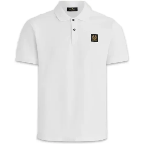 Discreet Style Cotton Pique Polo , male, Sizes: XL, L, 2XL - Belstaff - Modalova