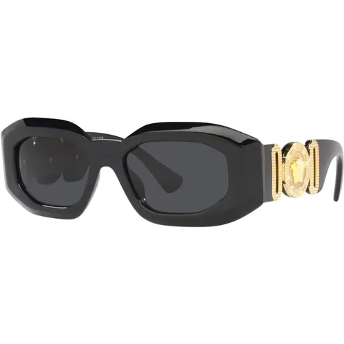 Rock Icons Sonnenbrille , Herren, Größe: 54 MM - Versace - Modalova