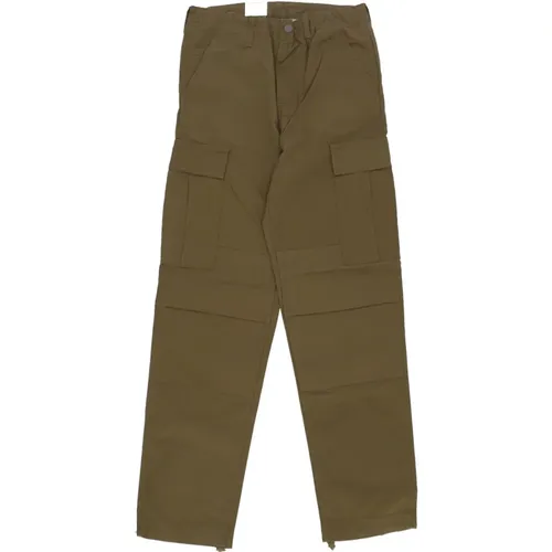 Cargo Hose Regular Fit Highland Rinsed , Herren, Größe: W28 L32 - Carhartt WIP - Modalova