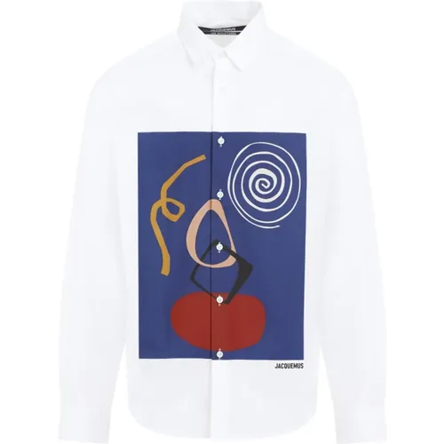 Arty Painting Shirt Multicolour , male, Sizes: L, M, S, XL - Jacquemus - Modalova