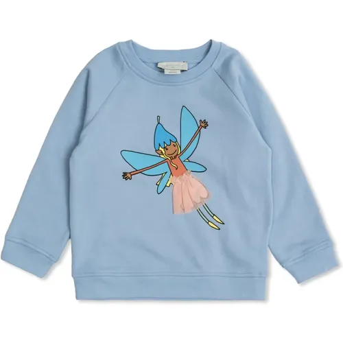 Sweatshirt mit buntem Druck - Stella Mccartney - Modalova