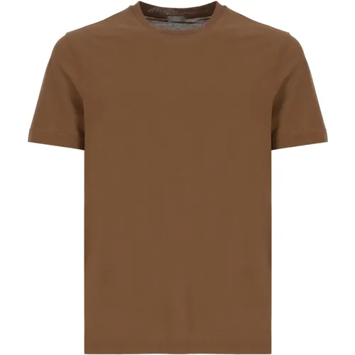 IceCotton T-shirt for Men , male, Sizes: 2XL, M, XL, L - Zanone - Modalova