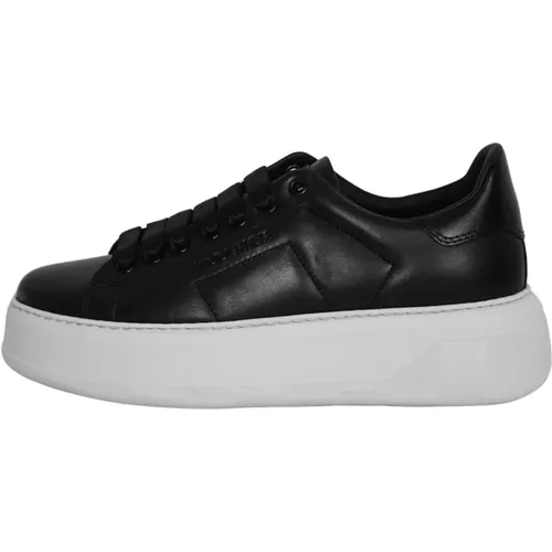 Chunky Court Nappa Sneaker , Damen, Größe: 38 EU - Woolrich - Modalova