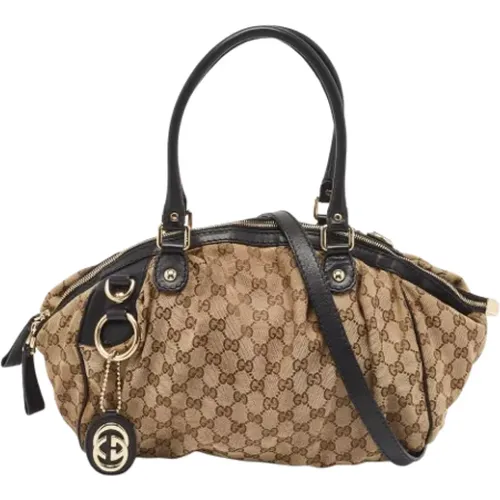 Pre-owned Leather gucci-bags , female, Sizes: ONE SIZE - Gucci Vintage - Modalova