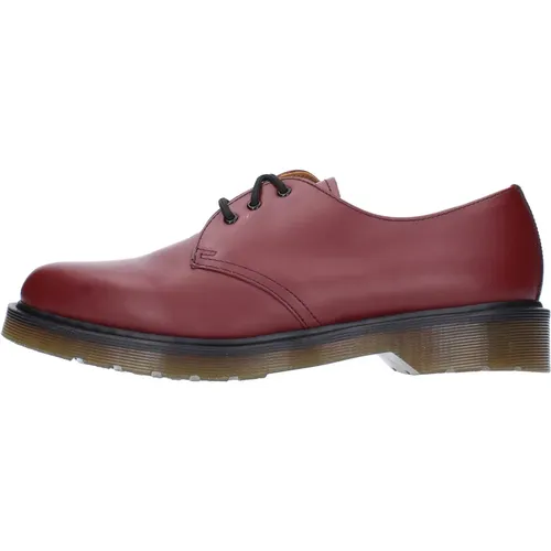 Flache Schuhe Bordeaux , Herren, Größe: 41 EU - Dr. Martens - Modalova