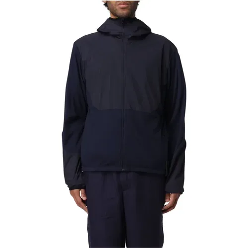 Hybrid Zipped Hoodie Jacket , male, Sizes: M, S, XL, L - Sease - Modalova