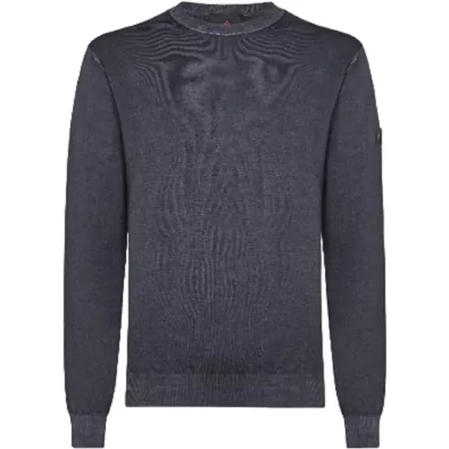 Acid-Dyed Merino Tricot Sweater , male, Sizes: M, L, S, XL - Peuterey - Modalova