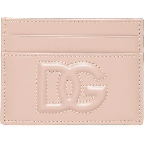 Designer Wallets with Logo Print , female, Sizes: ONE SIZE - Dolce & Gabbana - Modalova