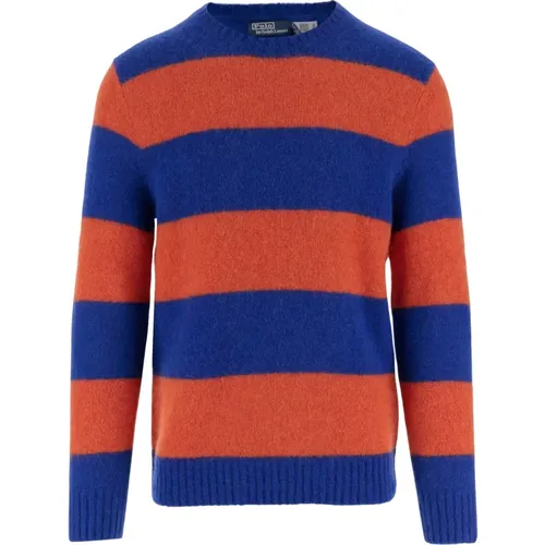 Gestreifter Wollpullover , Herren, Größe: XL - Polo Ralph Lauren - Modalova