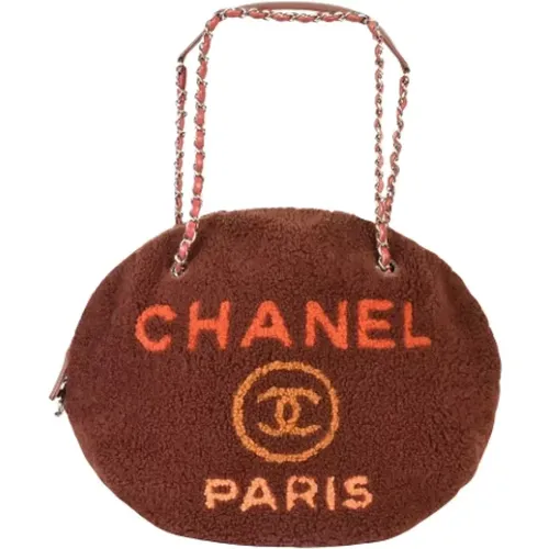 Pre-owned Wool chanel-bags , female, Sizes: ONE SIZE - Chanel Vintage - Modalova