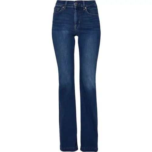 High-rise Flared Jeans in Blau - Liu Jo - Modalova