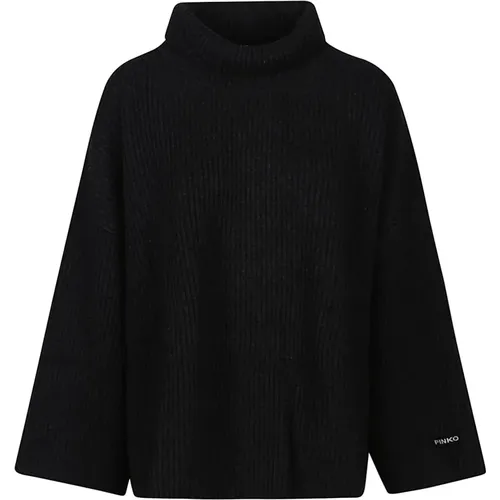 Gemütlicher Strickpullover , Damen, Größe: S - pinko - Modalova