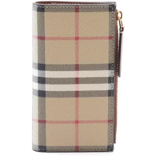 Pre-owned Canvas wallets , female, Sizes: ONE SIZE - Burberry Vintage - Modalova