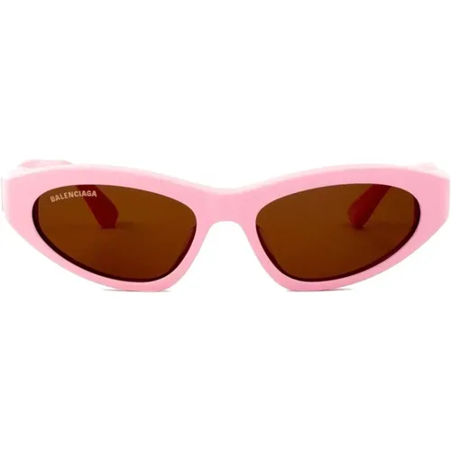 Womens Cat-eye Sunglasses , female, Sizes: 54 MM - Balenciaga - Modalova