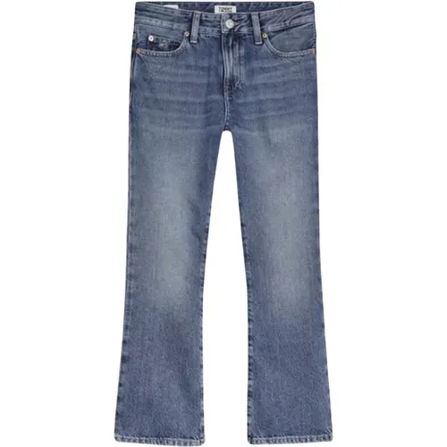 Classic Straight Jeans for Men , female, Sizes: W29 - Tommy Jeans - Modalova