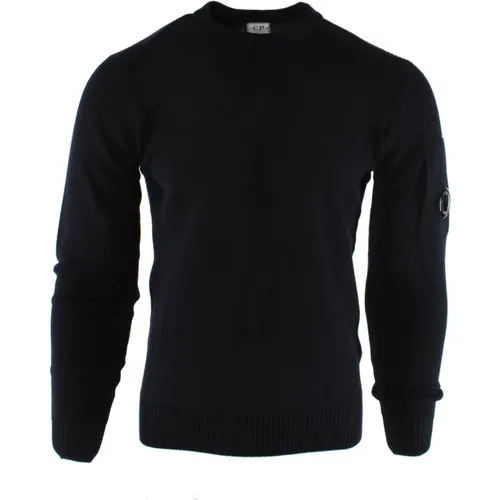 Wool-Polyester Sweater for Men , male, Sizes: XS - C.P. Company - Modalova