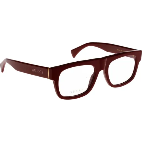 Stylish Prescription Glasses , male, Sizes: 53 MM - Gucci - Modalova
