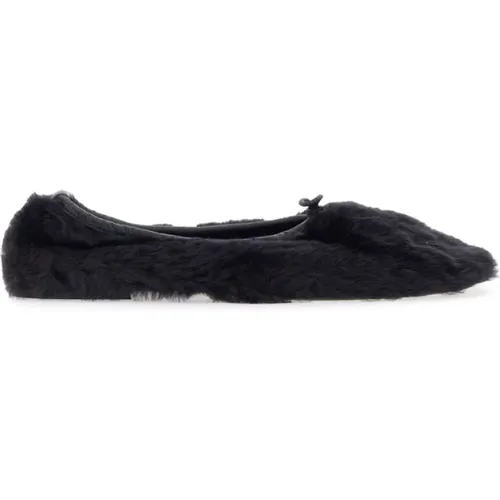 Luxuriöse Shearling Pump Schuhe , Damen, Größe: 39 EU - Hereu - Modalova