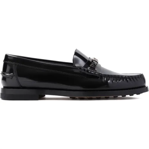 Leather Loafers for Women , female, Sizes: 5 1/2 UK, 4 1/2 UK, 7 UK, 3 UK, 6 1/2 UK - TOD'S - Modalova