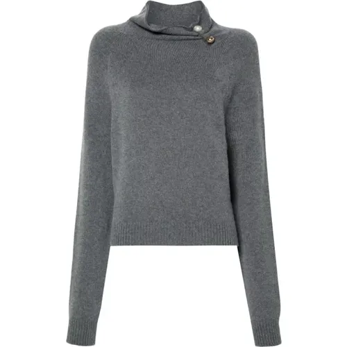 Grauer Pullover Maglia , Damen, Größe: XS - Philosophy di Lorenzo Serafini - Modalova