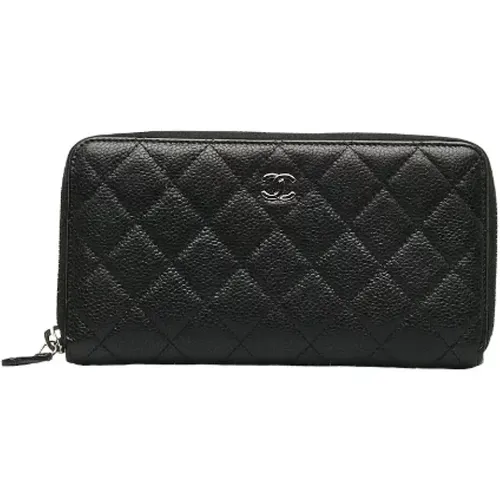 Pre-owned Leather wallets , female, Sizes: ONE SIZE - Chanel Vintage - Modalova