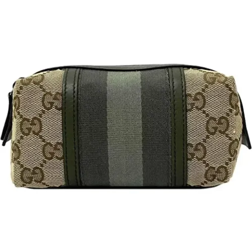 Pre-owned Canvas pouches , female, Sizes: ONE SIZE - Gucci Vintage - Modalova