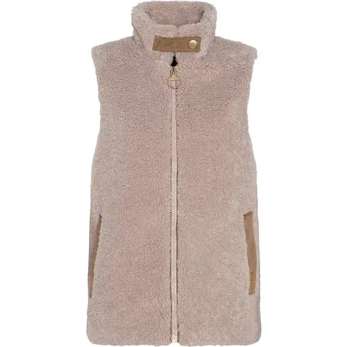 Elisha Fleece Vest - , Damen, Größe: L - Barbour - Modalova