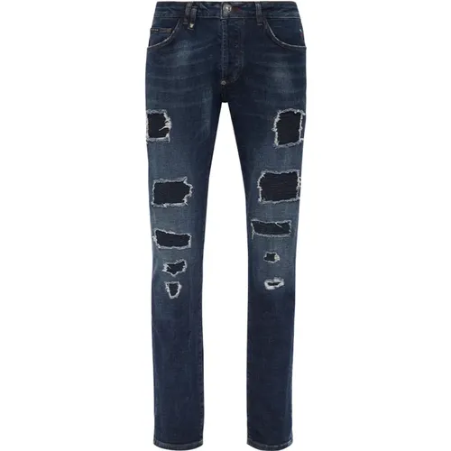 Stylische Denim-Jeans für Männer - Philipp Plein - Modalova
