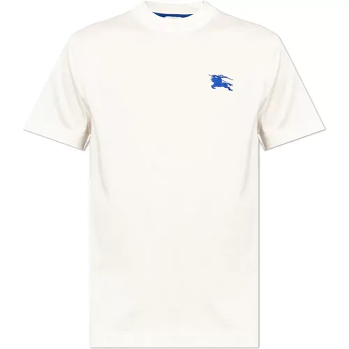 T-Shirt mit Logo , Herren, Größe: 3XL - Burberry - Modalova