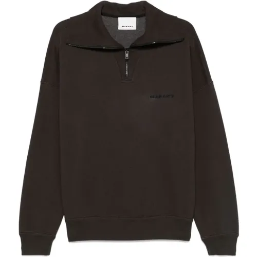 Schwarzer Sweatshirt Aw24 Herrenmode - Isabel marant - Modalova