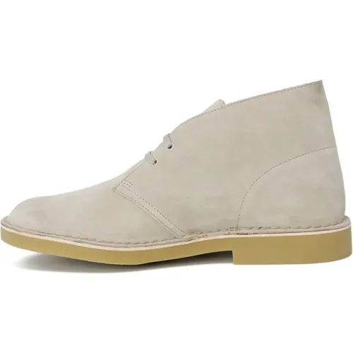 Mens Desert Bt Evo Leather Boots , male, Sizes: 12 UK, 10 1/2 UK, 11 UK, 10 UK - Clarks - Modalova