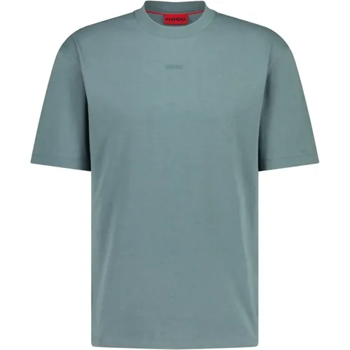 Logo T-Shirt in Comfortable Cotton , male, Sizes: S - Hugo Boss - Modalova