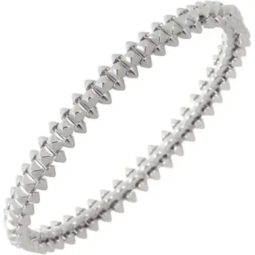 Pre-owned White Gold bracelets , female, Sizes: ONE SIZE - Cartier Vintage - Modalova