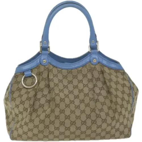 Pre-owned Canvas handbags , female, Sizes: ONE SIZE - Gucci Vintage - Modalova