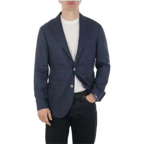 Jimmy Jacket , male, Sizes: 2XL, XL, L - Barba - Modalova