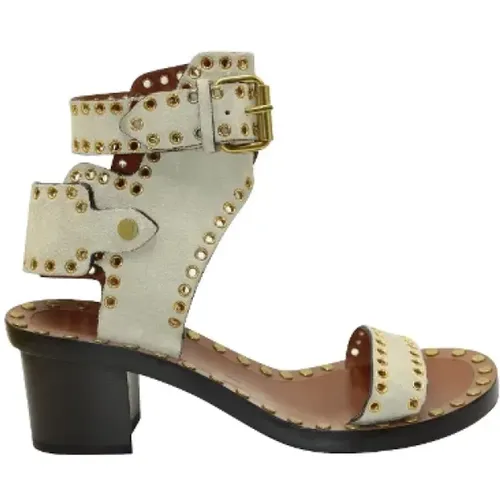 Pre-owned Suede sandals , female, Sizes: 3 UK - Isabel Marant Pre-owned - Modalova